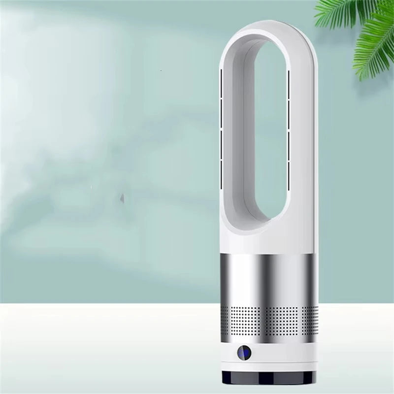 Z30 Bladeless Small Cooling Fan Portable Low Noise Vertical Desktop Fanless Remote Control Timing Function Vertical Electric Fan
